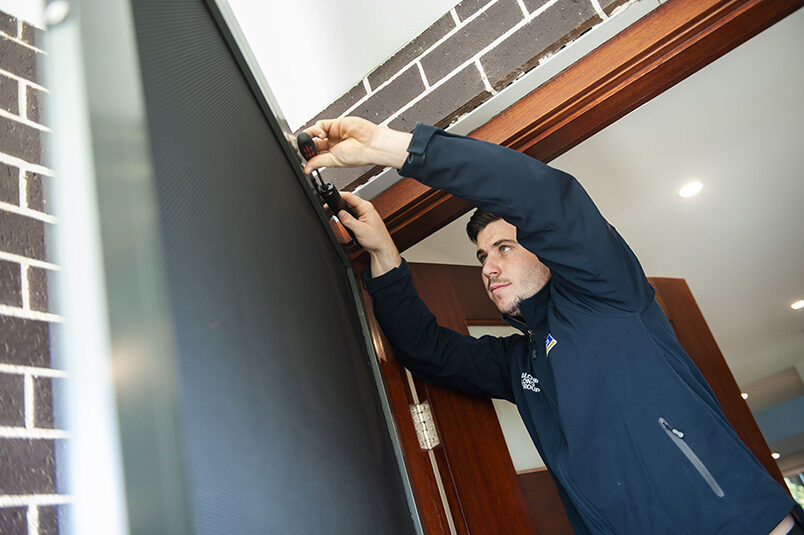 What to expect when Lock & Roll install your security door